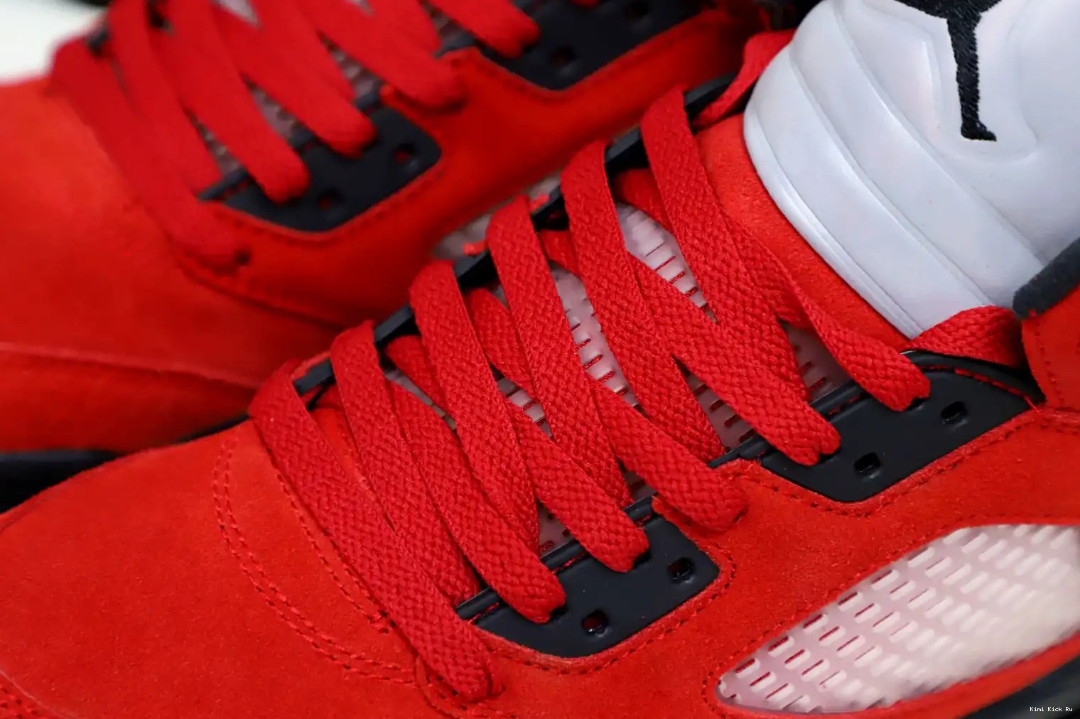 BULL Kimikick JORDAN RED AIR RETRO RAGING 5 SUEDE 0705